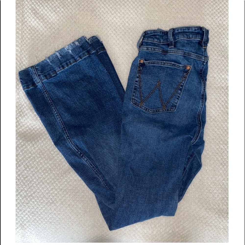 WRANGLER RETRO® GREEN JEAN WOMEN'S HIGH RISE LAUREN TROUSER JEANS